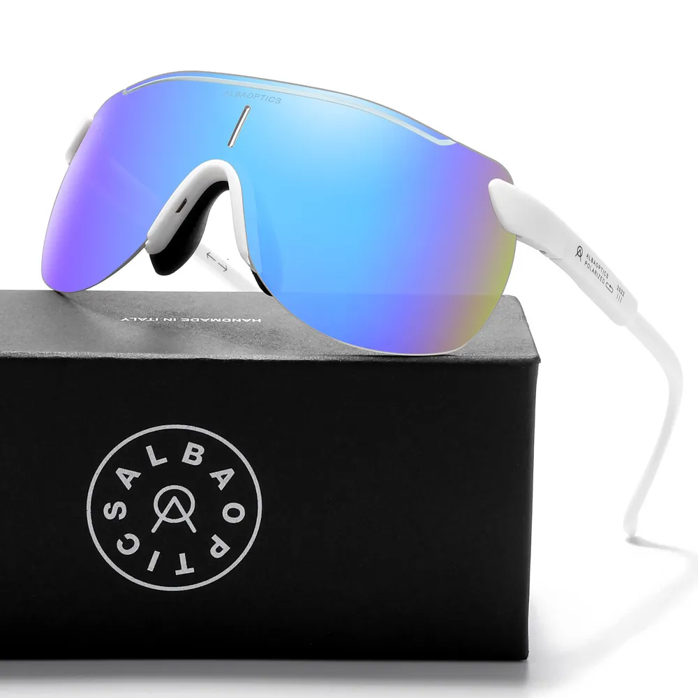 Наружные очки бренд Albaoptics Pochromic Cycling Sunglasses Мужчины спортивны UV400 Outdoor Goggles TR90 Поляризованные очки.