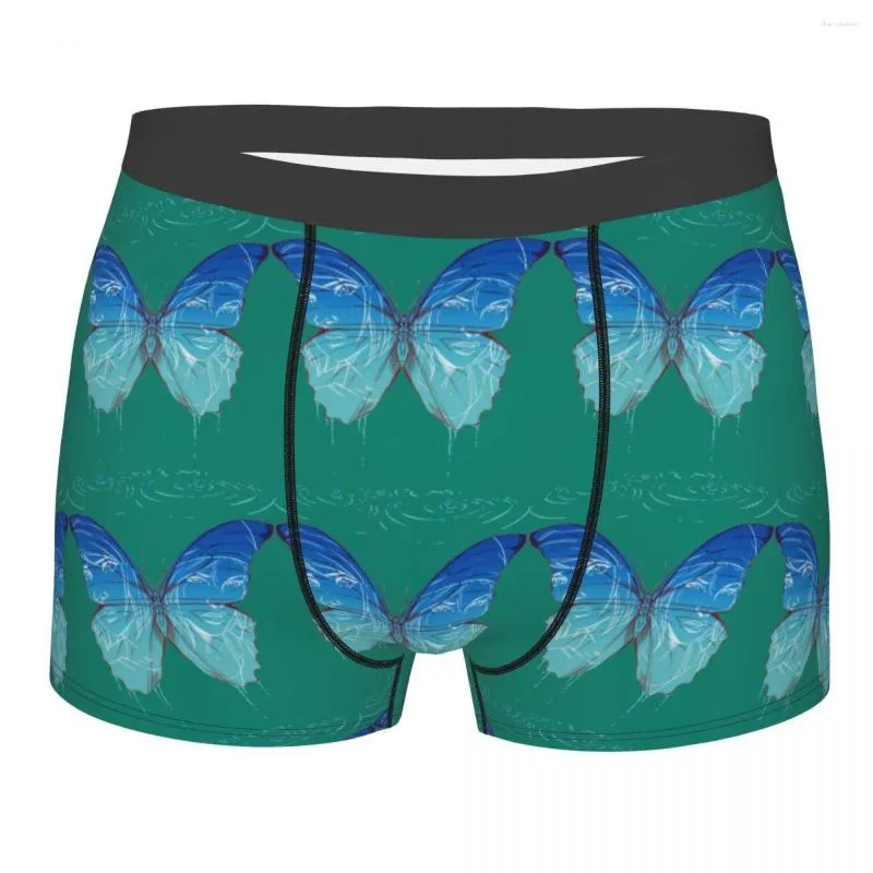 Underpants Butterfly Cute Animal Fashion Creative Art Cartoon Face Homme Panties Male Underwear Print Shorts Boxer Briefs