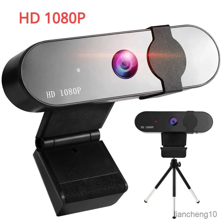 Webbkameror 4K/2K/1080p Web Camera Laptop Desktop PC Webcam för kontorsmöte Hem med 1080p Web R230728