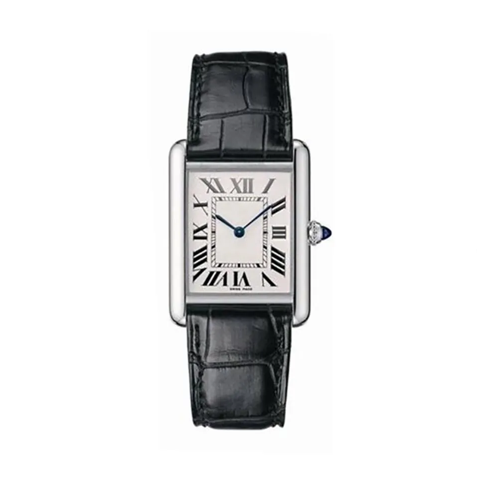 최고의 새로운 패션 여성 드레스 시계 숙녀 캐주얼 직사각형 가죽 스트랩 replogio feminino lady quartz wristwatch orologio di lus272h