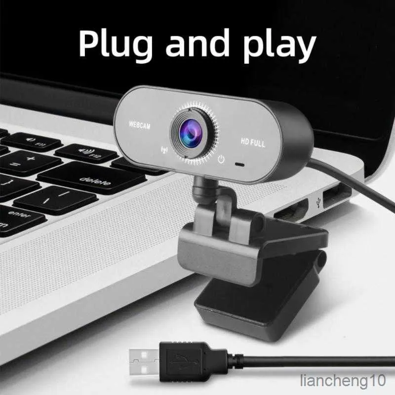 Webcams Webcam 2K Web Camera Met Microfoon Video Camera Autofocus Camera Voor Pc Compleet Recorder Voor Tabletten R230728