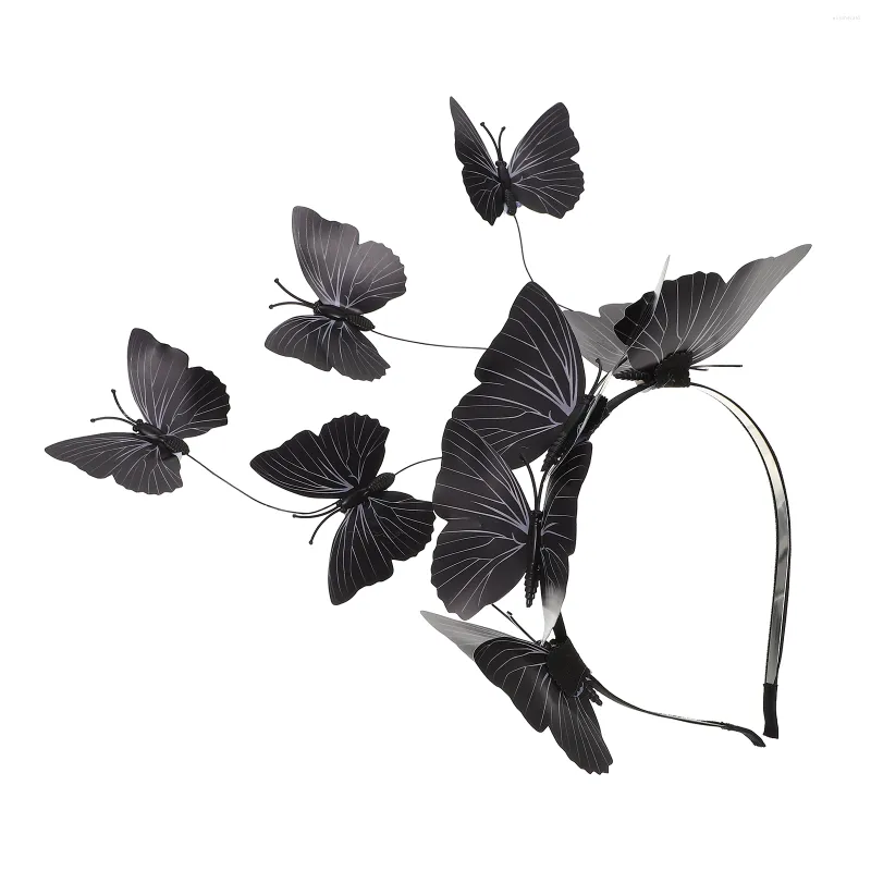 Bandanas 3D Butterfly Headband Party Supplies Decor Women Headdress Headpiece Festival Outdoor