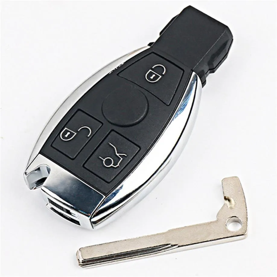 3 knop Vervanging Shell Smart Remote Key Case voor Mercedes-Benz BGA CLS CLK CLA SLK W203 W210 w211 AMG W204268C