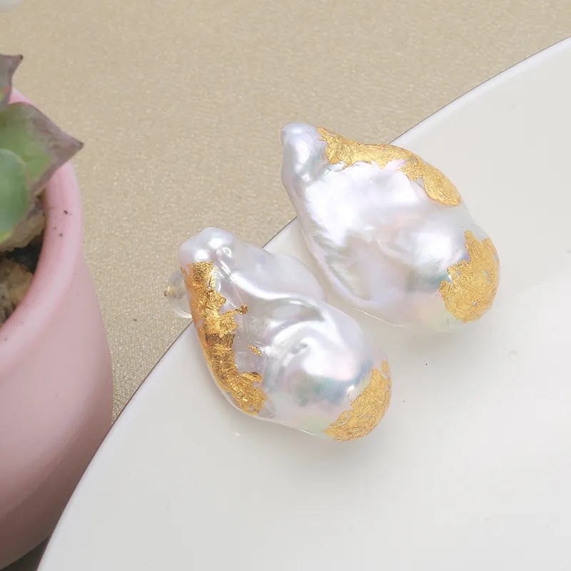 Orecchini A Bottone Con Perle Dacqua Dolce In Vero Argento Sterling 925 Perle Naturali Bianche, Rosa, Viola, Nere Gioielli Boho Da Donna In Ufficio Da 3,86 € | DHgate - Foto 13