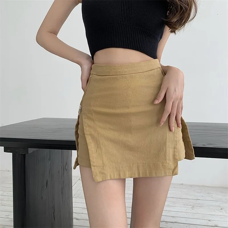 Womens Mini Skirts: Sexy Retro High-Waist Ultra Thin