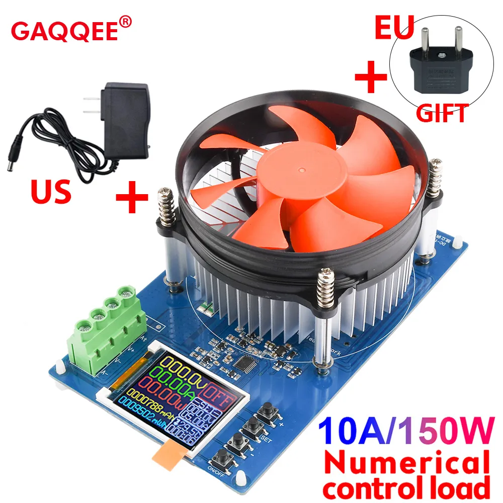 150W Electronic Load Tester - 4-Wire Battery Capacity Monitor with 1.77 ...