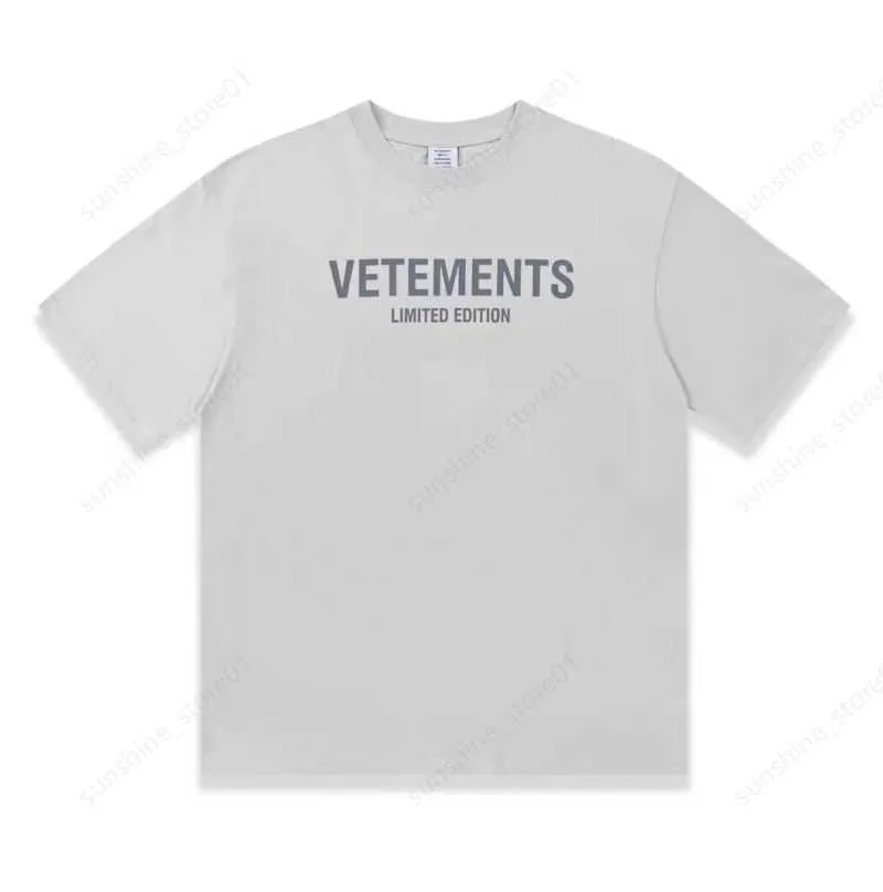 VETEMENTS Lucky T-Shirt Company グレーTシャツ Vetements 'lucky' T-shirt in Gray for Men | Lyst
