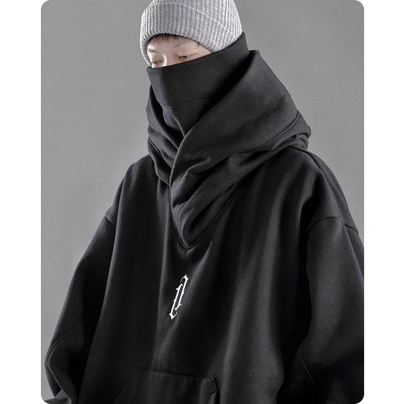 DHgate.com:Mens Cozy Fleece Oversize Hoodie: Harajuku Hiphop
