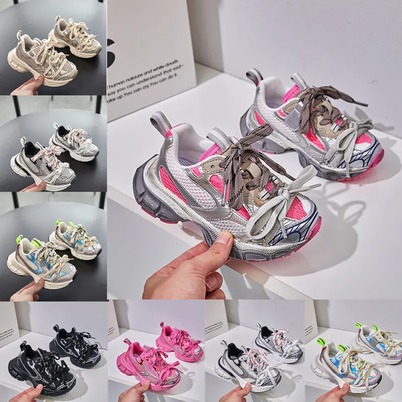 Kinder Baby Designer Schuhe Casual Junge Mädchen Mode Turnschuhe Party Plattformen Papa Kleinkind Kinder Sportschuhe Größe 26-37