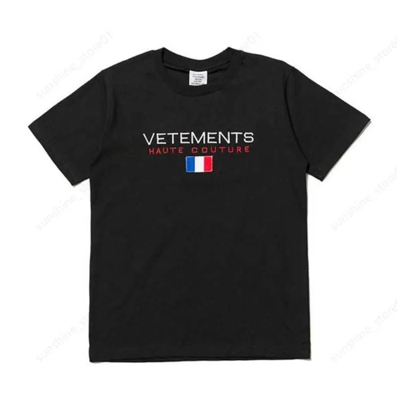 T-shirts hommes Vetements et toujours pas de date mode t-shirt hommes 11 monde Vetements femmes coton T-shirts VTM Vintage manches courtes L27