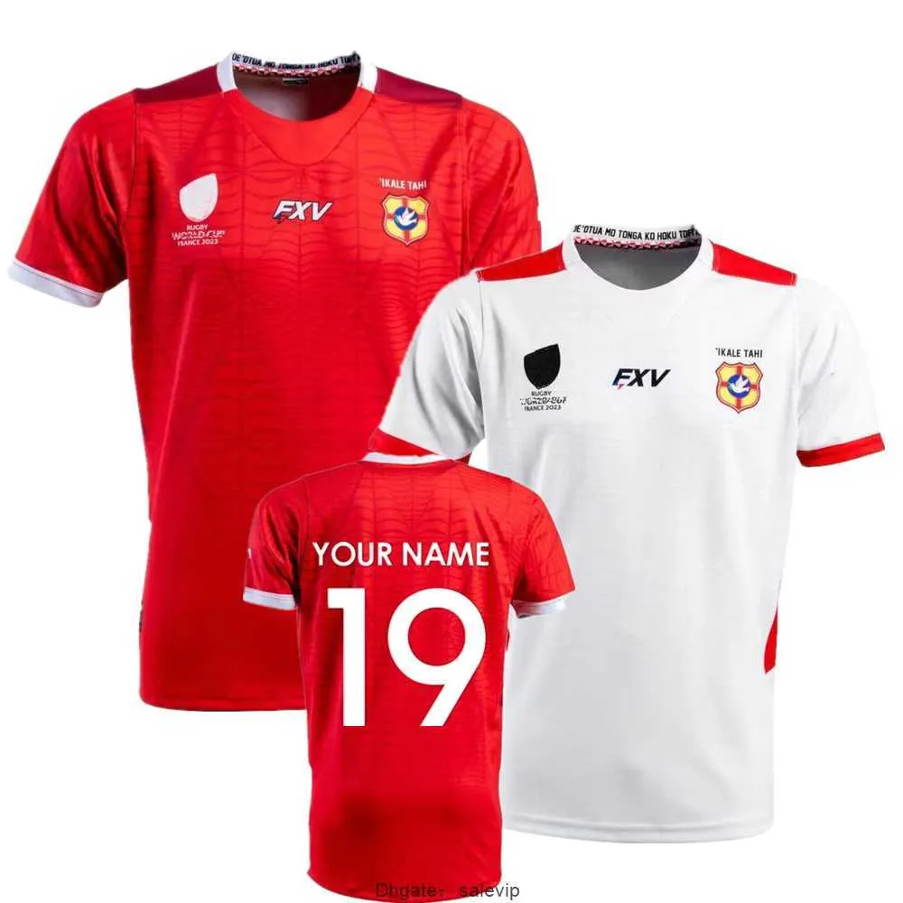 Tonga Rugby Jersey 2023 2024 Home Away Rucby Shirt Tonga Jerseys Name