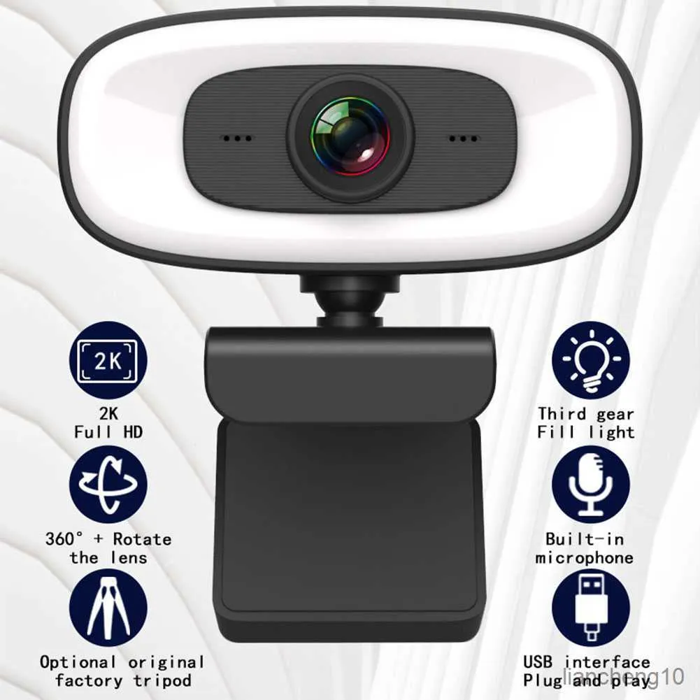 4K Webcam Autofocus, Wide Angle, Built In Microphone For PC Conference, Live Streaming & Home Office From Ddmymaster, $59.35 - View #2