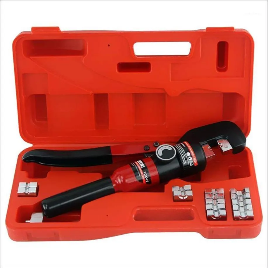 Hydraulic Crimping Tool Cable Lug Crimper Tång YQK-70 4-70mm2 Tryck 5-6T1255D