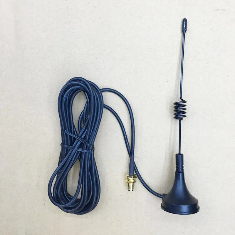 Walkie Talkie Honghuismart High Gain Mini Auto Magneet Antenne UHF 400-470MHz SMA Female Voor Baofeng Puxing TYT Etc