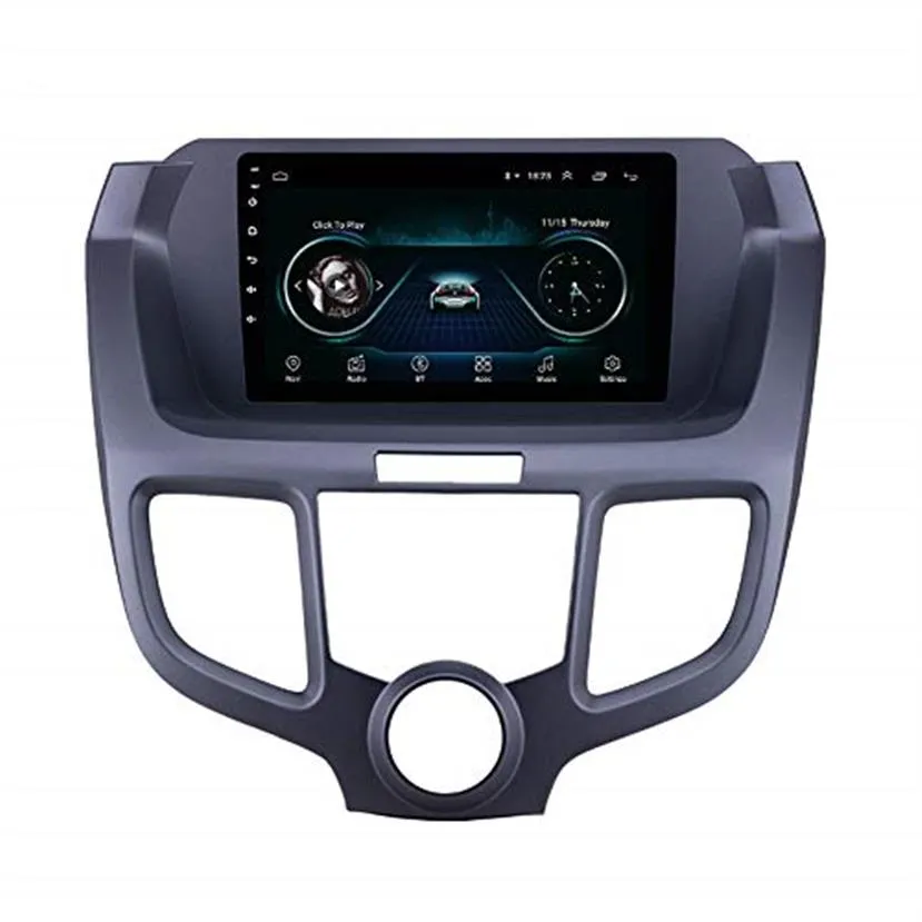 Android 9-tums bilvideo Stereo HD Pekskärm GPS-navigering för 2004-2008 Honda Odyssey med Aux Bluetooth Support CarPlay SWC D322U