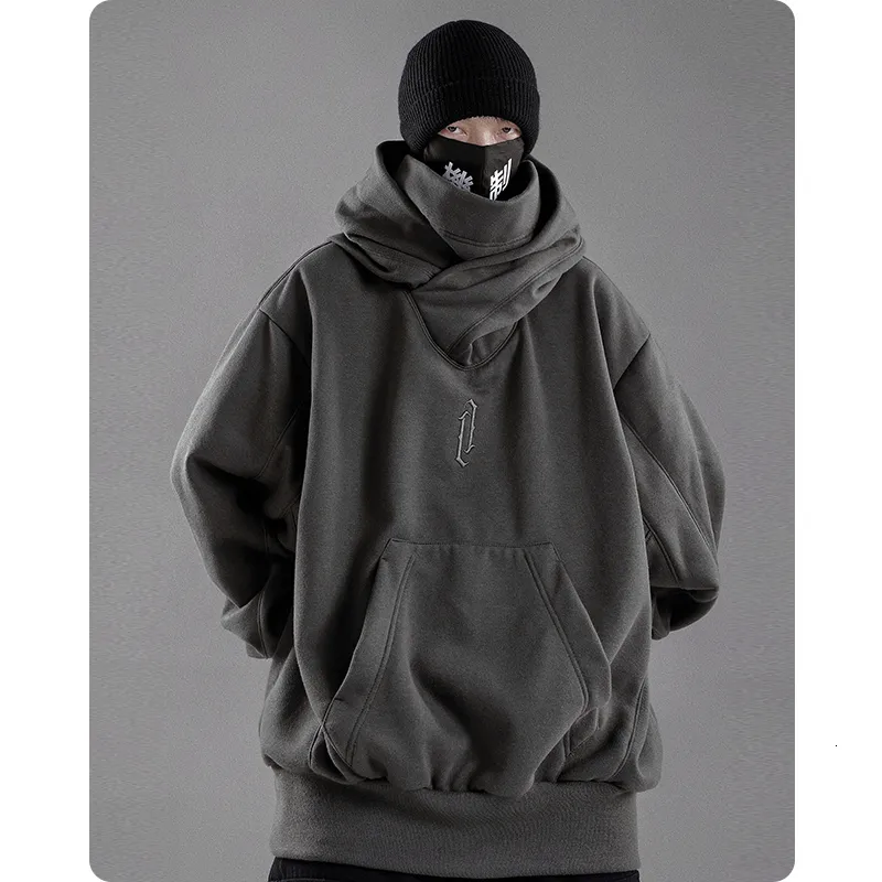 DHgate.com:Mens Cozy Fleece Oversize Hoodie: Harajuku Hiphop