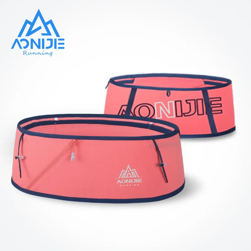 Outdoortassen AONIJIE W8101 Hydratatie Hardloopriem Heuptas Reisgeldzak Trail Marathon Gym Workout Fitness Mobiele telefoonhouder 230727