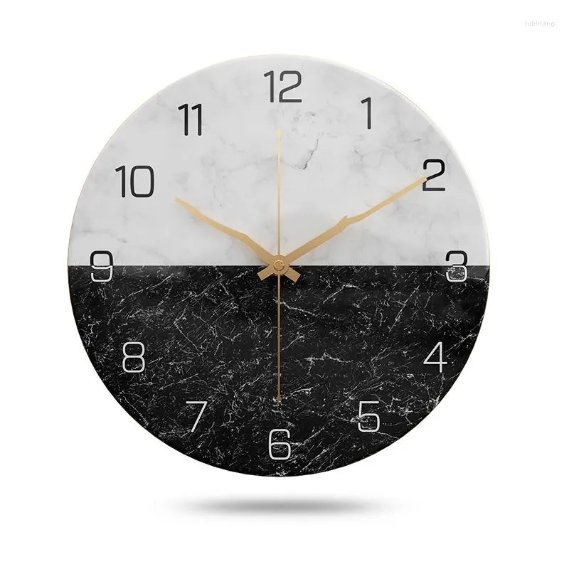 Wall Clocks Silent Clock Modern Design Quiet Sweep Movement Watch No-ticking Home Decor 2023