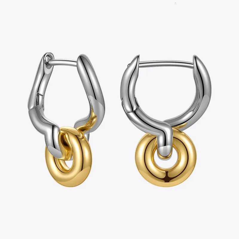 Stud ENFASHION Wheels Women's Earrings with Irregular Perforated Earrings Gold Fashion Jewelry Christmas Brincos E211296 230728