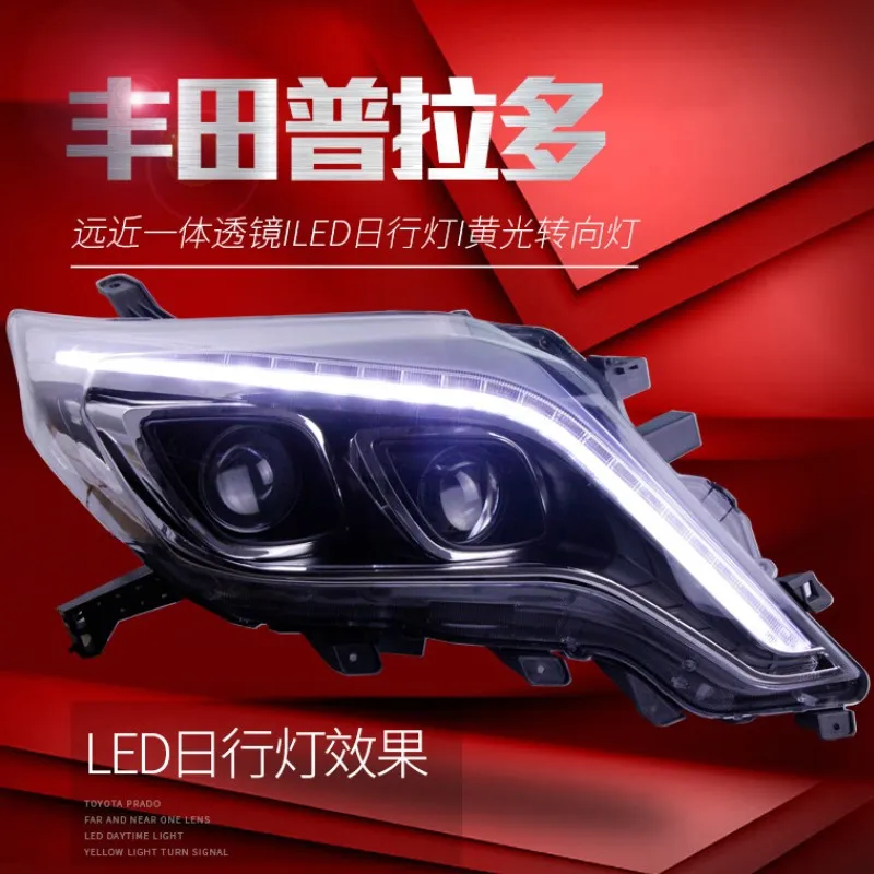 Auto Scheinwerfer Tagfahrlicht Vordere Lampe Für Toyota Prado 20