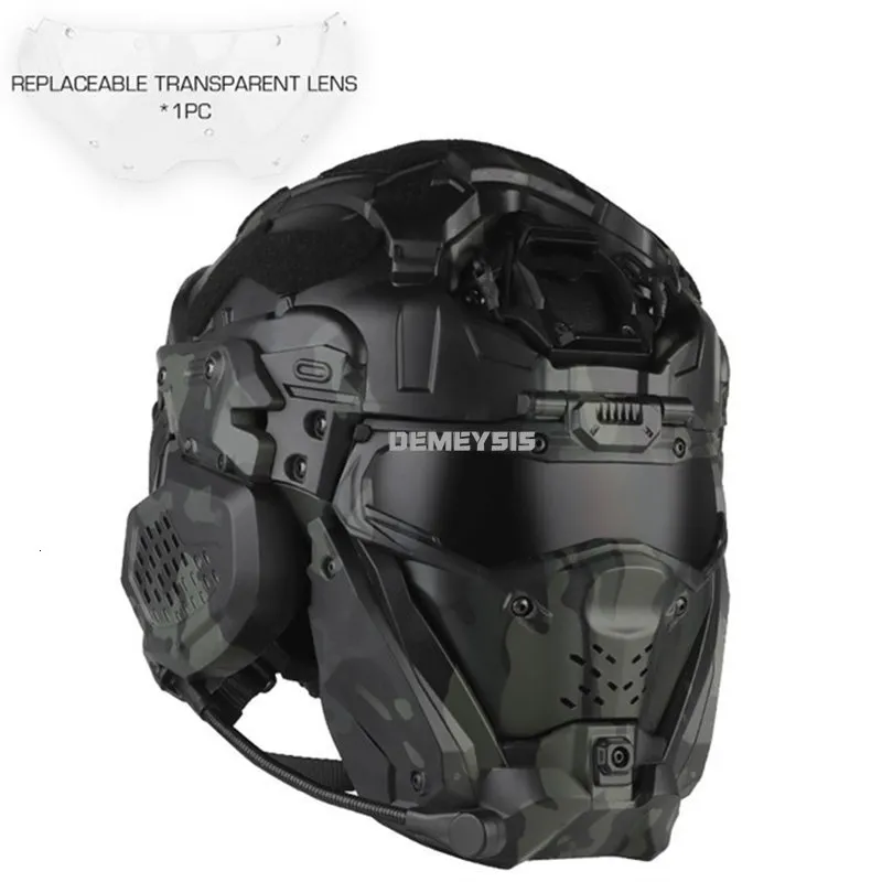 公式通販サイト - ファッション 通販 サイクリングヘルメットミリタリーフルカバーヘルメット その他