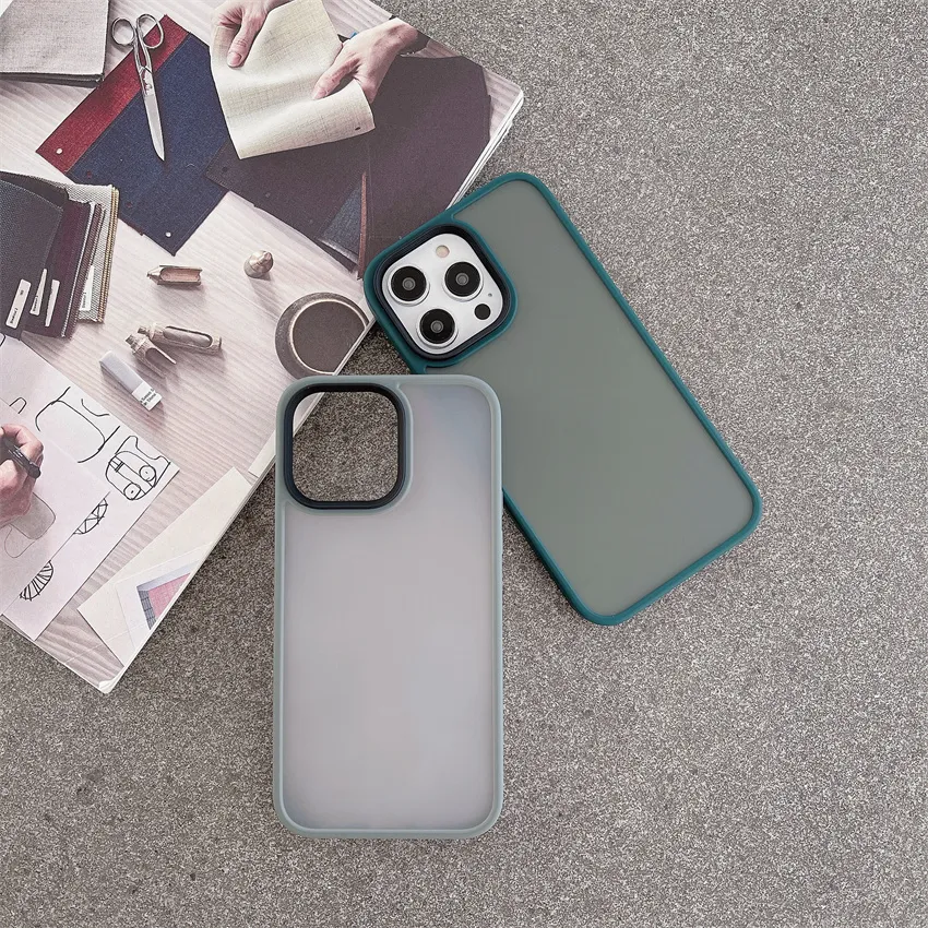 Kompatybilny z iPhone11-15max Pro Case, Frosted Case, Culf-Screen Camera, odporna na wstrząsy, ultra-cień, odporna na zarysowanie