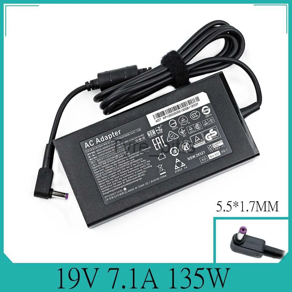 Chargers 135W Laptop Charger for ACER NITRO 5 AN515-52 N17C1 Power Adapter PA-1131-16 19V 7.1A 5.5x1.7mm x0729