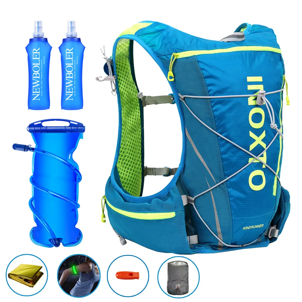  Waterproof Running Hydration Vest, 5.5L Breathable