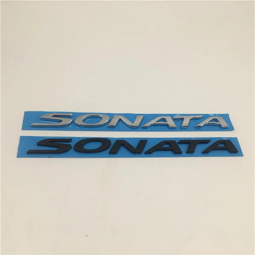 For Hyundai Sonata Emblem Rear Trunk Tailgate Logo Nameplate Decal252F