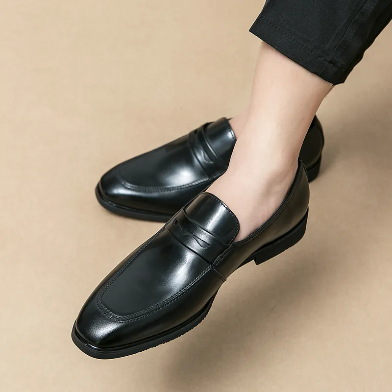 関税なし 送料無料 Brushed Leater Loafers Amazon.com | Men's Soft Genuine Leather Loafers & Slip Ons