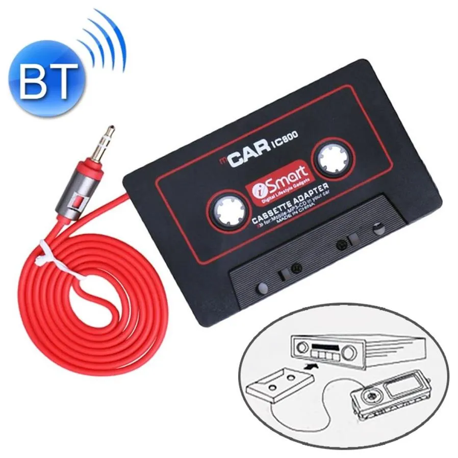 35mm Jack Car Cassette Player Tape Adapter Cassette MP3 Player Converter Lunghezza del cavo 11m252O