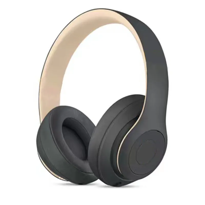 Trådlösa hörlurar Bluetooth Noise Reforting Beat Headphone Sports Heads Head Wireless Mic Headset Foldbar Stereo 16xwv