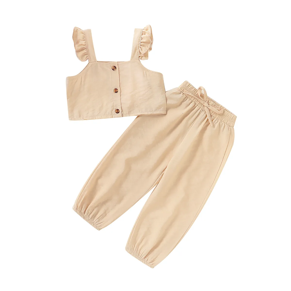 Clothing Sets Toddler Girls Summer Crop Tops And From