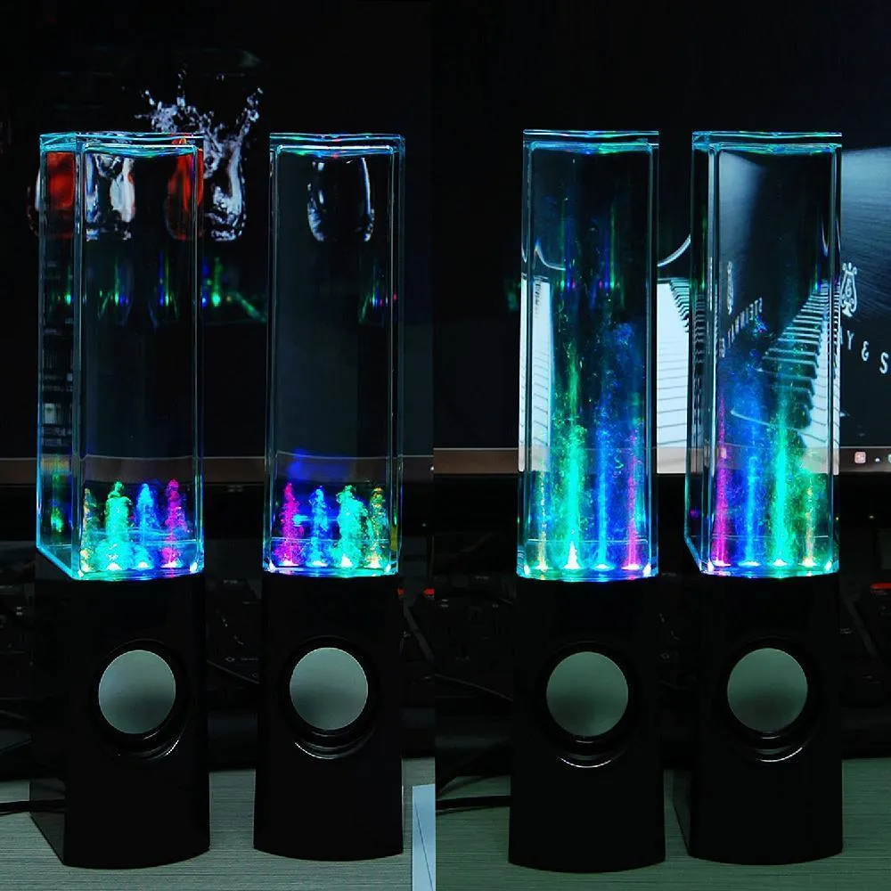 Iphone Fountain Speakers VEO USB Dancing Water Speakers Desktop