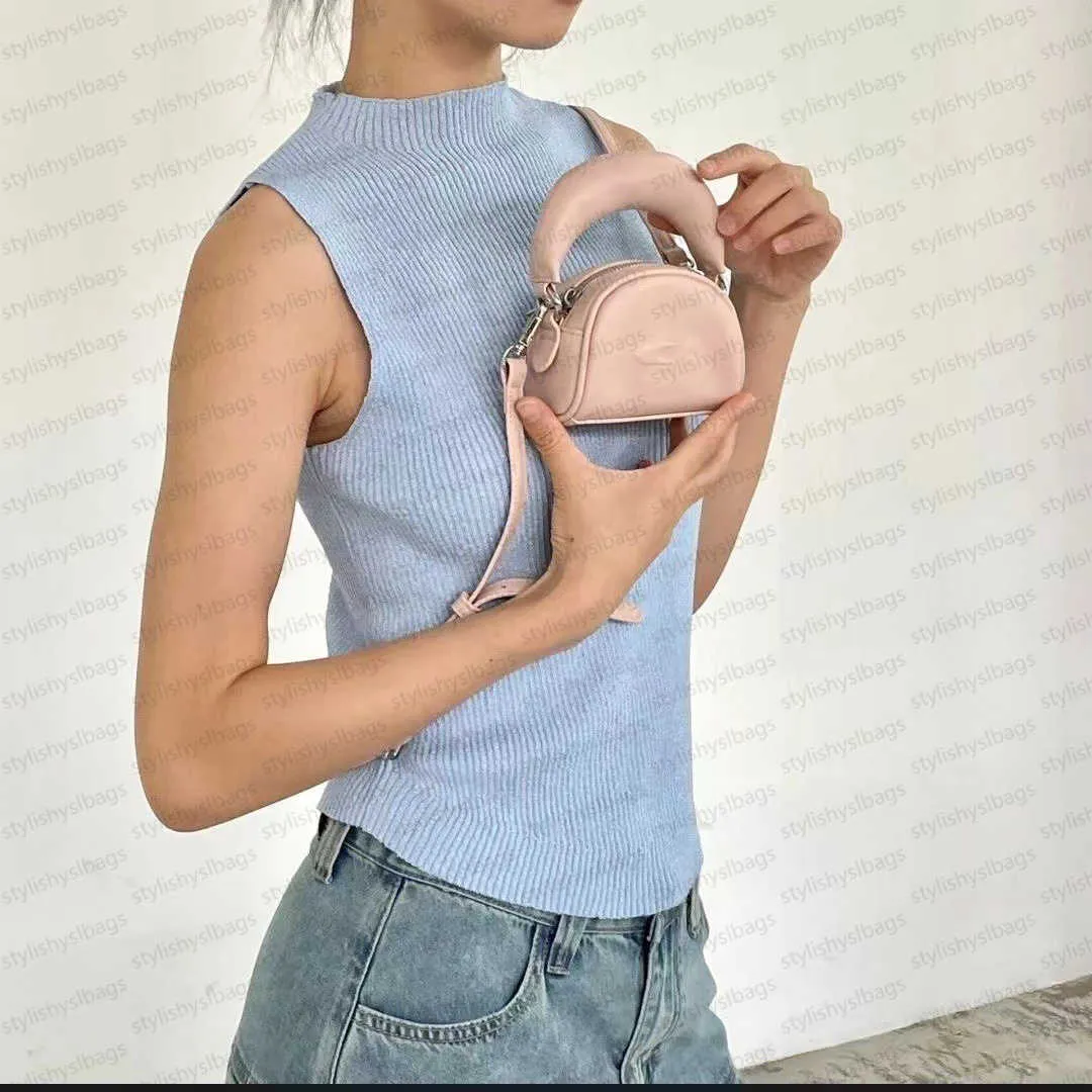 Bolso de lujo Bolso de diseñador Bolso bandolera Mini bolso de moda Bolso pequeño redondo para niñas Bolso con cremallera Bolso de hombro para mujer Bolso para teléfono móvil Bolso de ocio diario