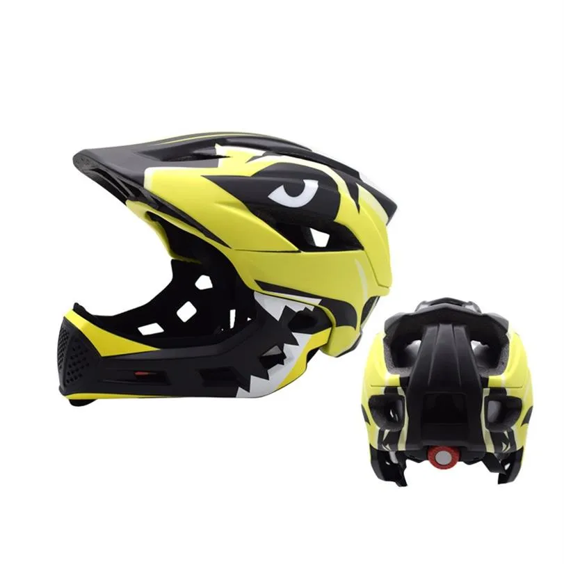 nuovi bambini equilibrio bici moto casco equitazione sport equipaggiamento protettivo scorrevole bici caschi integrali motociclette monopezzo accessor254S