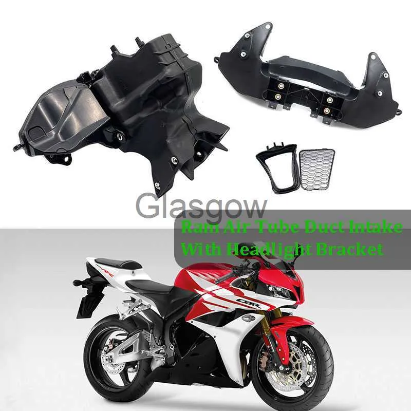 Éclairage de moto adapté pour Honda CBR600RR CBR 600RR CBR 600 RR F5 20072012Admission de conduit de tube d'air de Ram de moto avec support de phare carénage séjour x0728