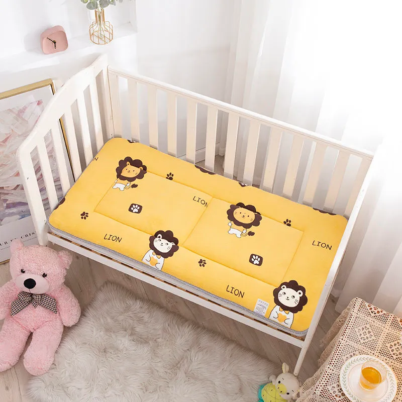 Sakshi Matka Cartoon Room Crib Bedding Set Breathable Fleece Mattress Pad For Toddler Boys And Girls 120x60cm Floor Play Mat From Deng08 20.28 DHgate.Com