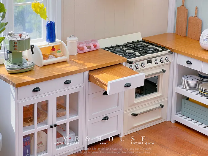 Инструменты мастерская 1/6 BJD OB11 Миниатюрная мебель для кухонного домика Мини -модельный кухонный набор из Fucludes раковины и кран 230727
