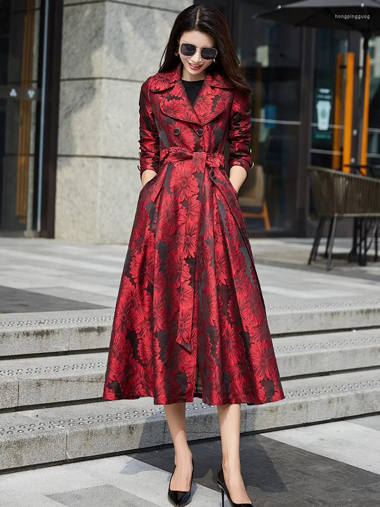 Women's swing shop trench coat