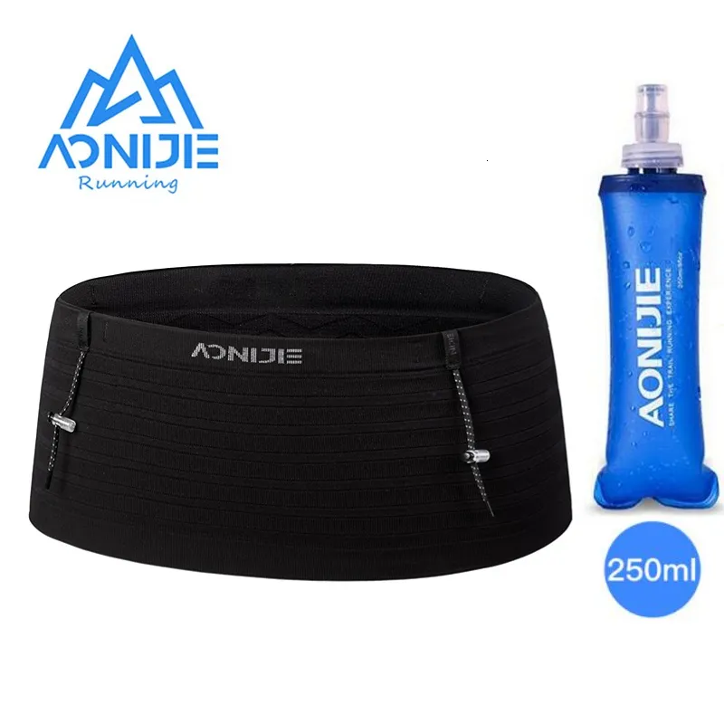 Borse da esterno AONIJIE W8116 est Marsupio sportivo elastico in tessuto Cintura da corsa numero di gara per triathlon maratona ciclismo alpinismo 230727