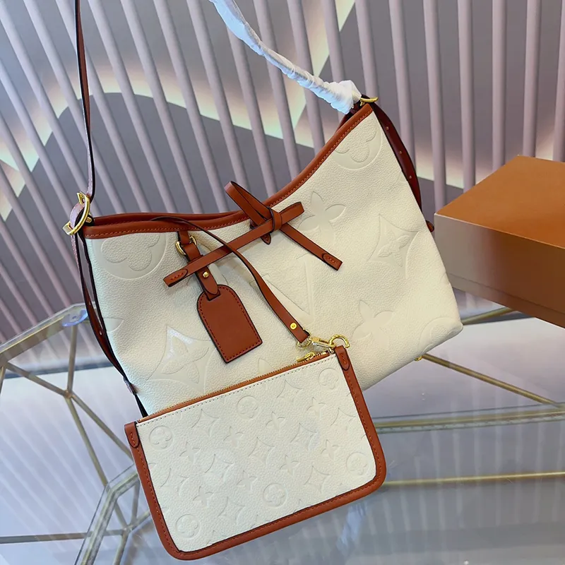 Einkaufstasche Luxus-Handtaschen Modetrend-Designmarke Damen-Umhängetasche Leder-Stoff-Druckdesign Multifunktionale Tasche Handtasche mit großer Kapazität, Tagestasche