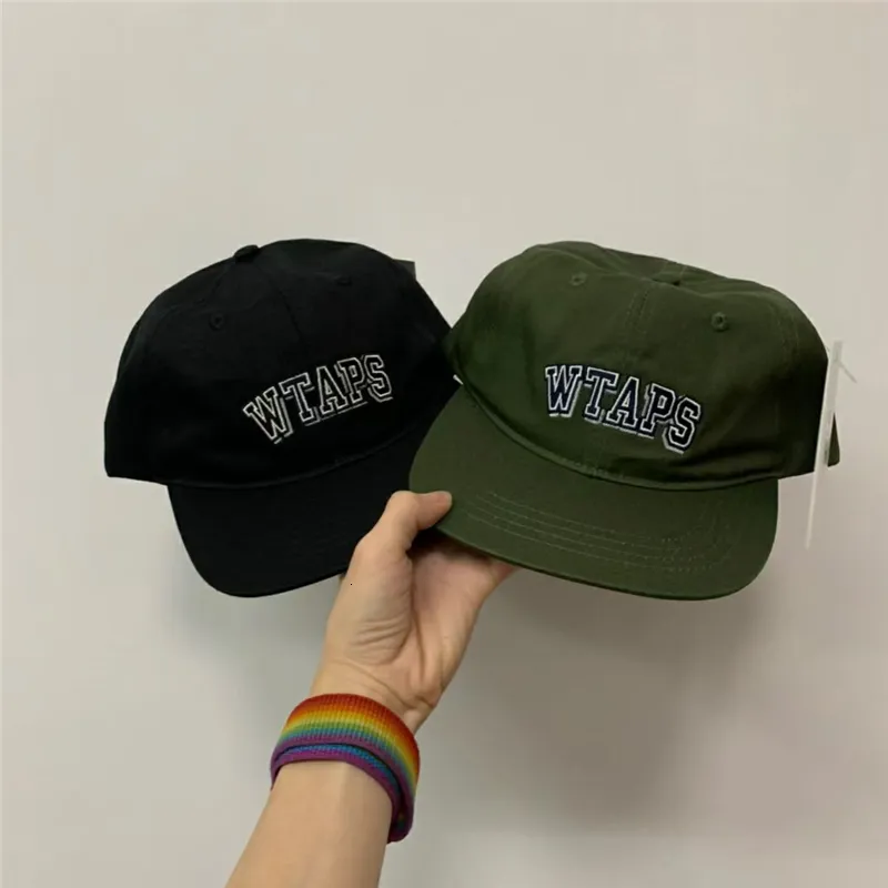 Bola Caps WTAPS Pato Língua Chapéu Verão Baseball Dome Imprimir Versátil Casal MZ133 230727