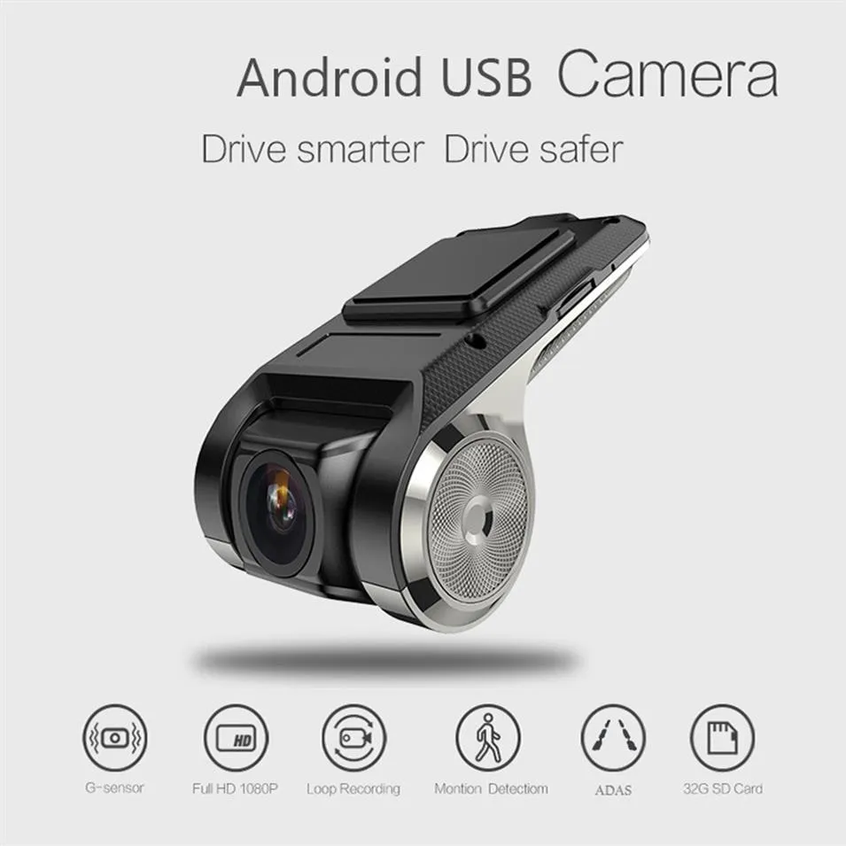 2020 Videocamera per auto USB nascosta Registratore di unità Full HD 1080 720 Dash Cam Videocamera per auto DVR Videoregistratore per visione notturna Dash Cam214W