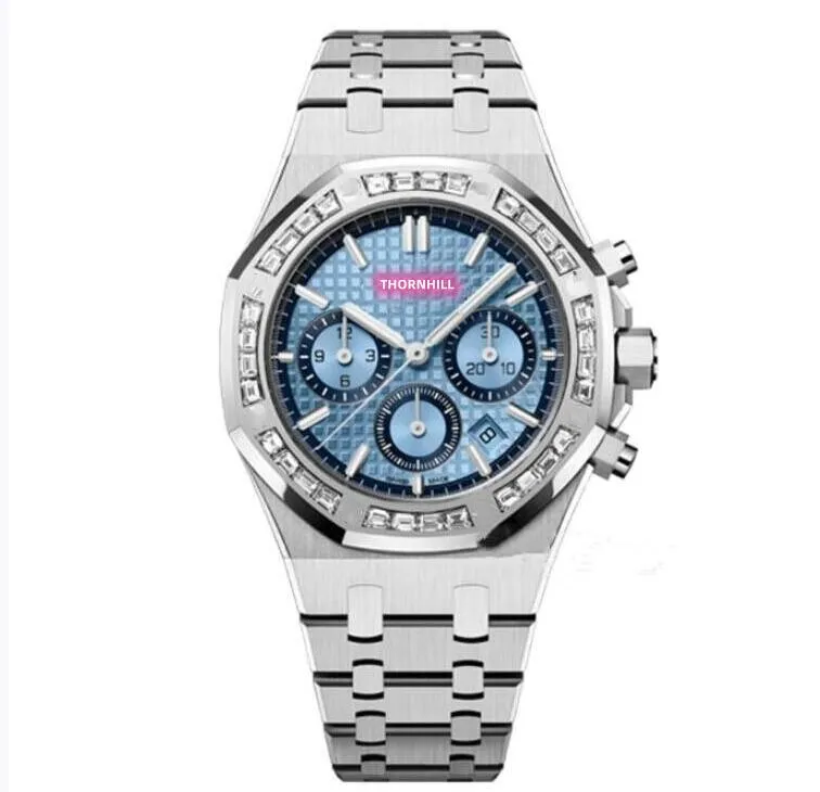 DHgate.com:Stainless Steel Chronograph Watch with Sub Dials