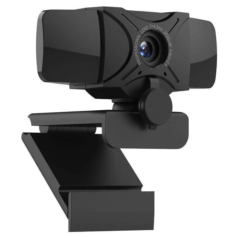 Webcams 1080p Pc Webcam Practical Digital Microphone Multi Angle Adjustment Full Output Web Camera