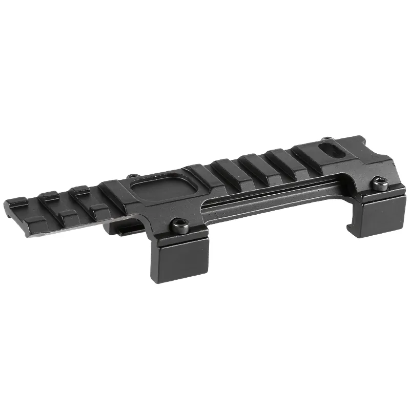 FIRE WOLF Équipement de chasse Aluminium Airsoft MP5 G3 20mm Rail de montage de portée Picatinny Base MP5 Support de rail de guidage en queue d'aronde