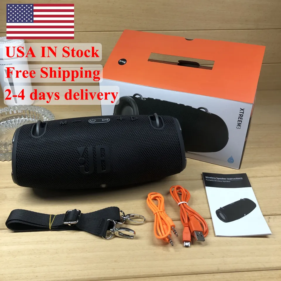 xtreme 3 Speaker Wireless Bluetooth Speakers Portable Waterproof Sports Bass Outdoor Stereo Music