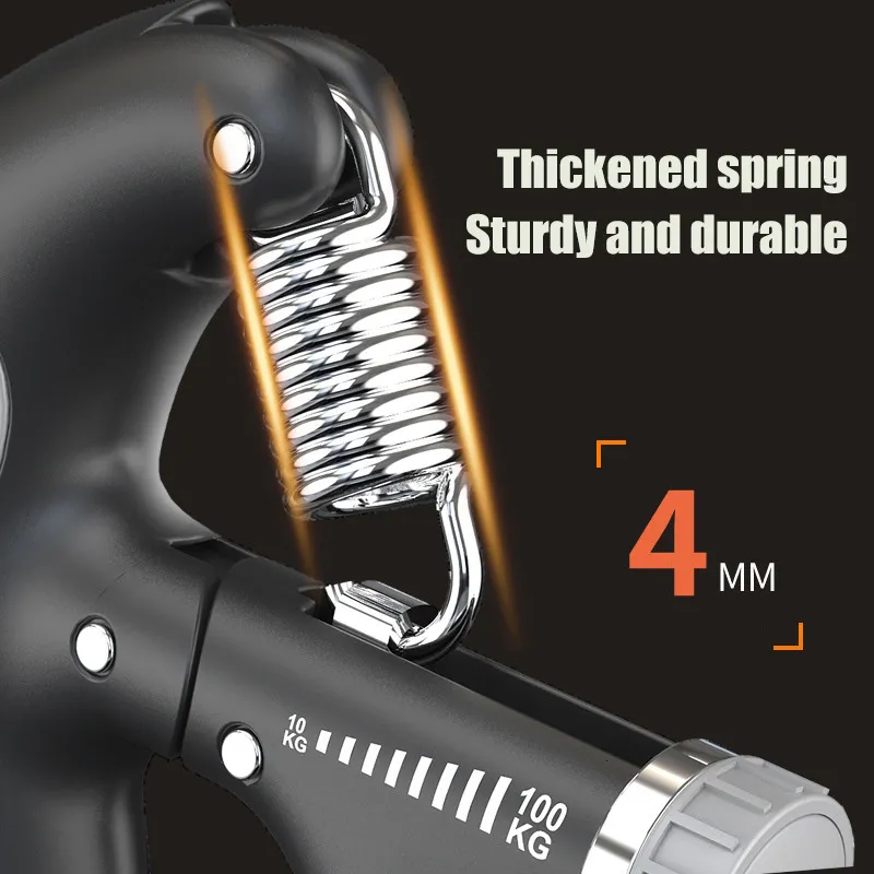 Hand Grips 10 100Kg Adjustable Hand Grip Strengthener Electronic Countable Heavy Hand Gripper Finger Exerciser Grip Wrist Expander Training 230729 From 9 22 DHgate