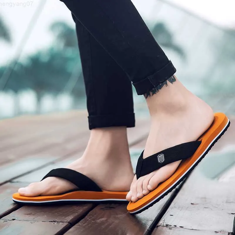 Slippers XMISTUO Brand Big Size Boy Shoes Cool Men Flip Flops For